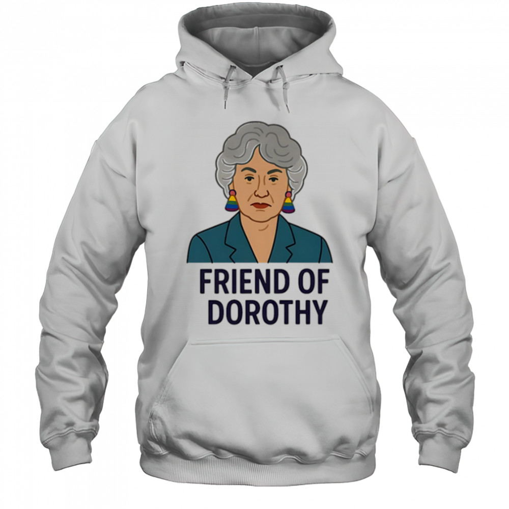 Friend of dorothy earrings pride shirt Hoodie