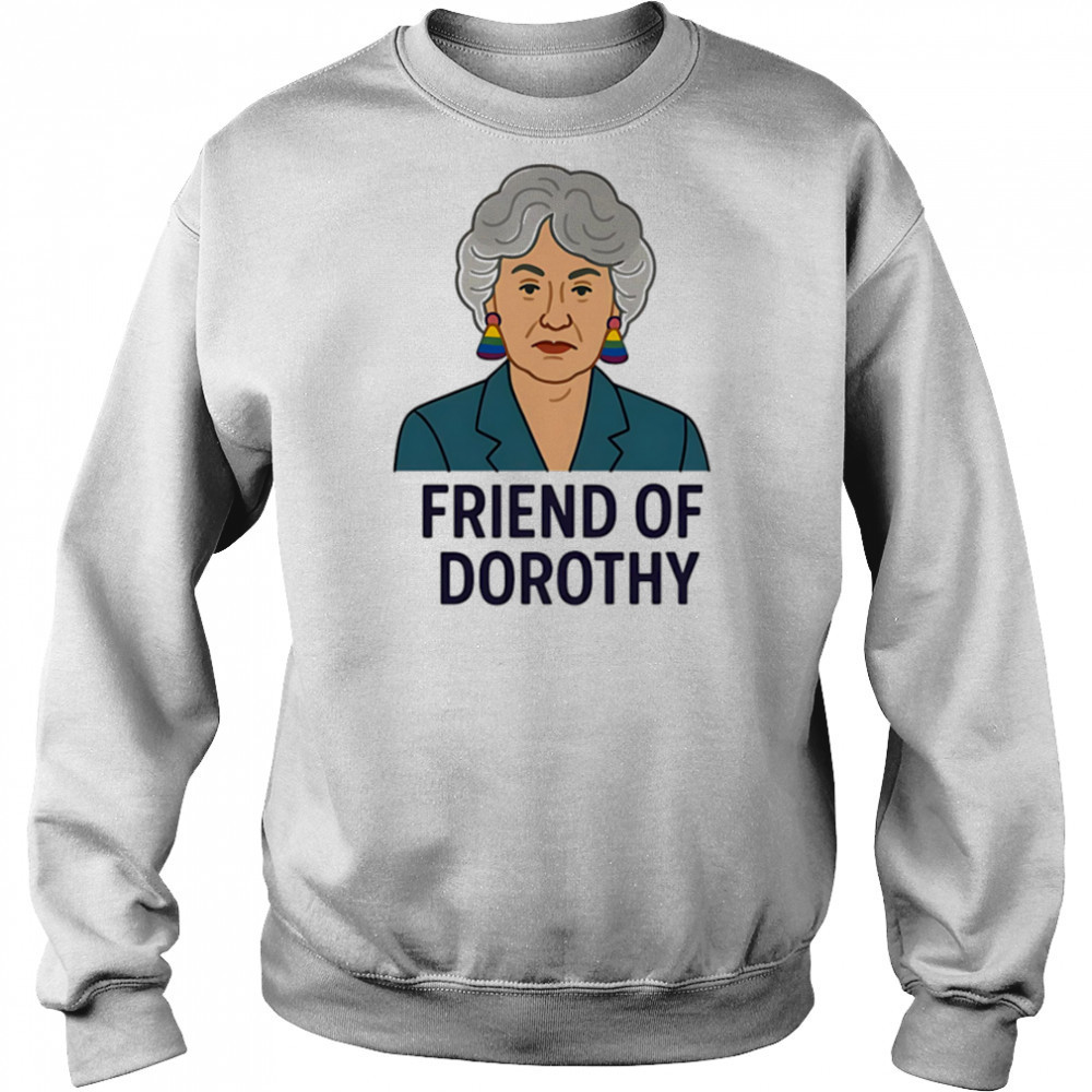 Friend of dorothy earrings pride shirt Hoodie