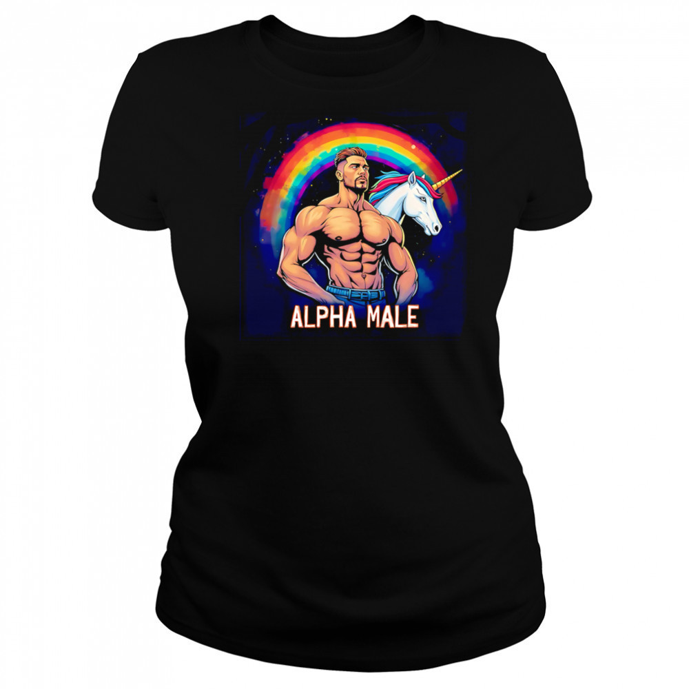Gay alpha male pride shirt Women's T-shirt