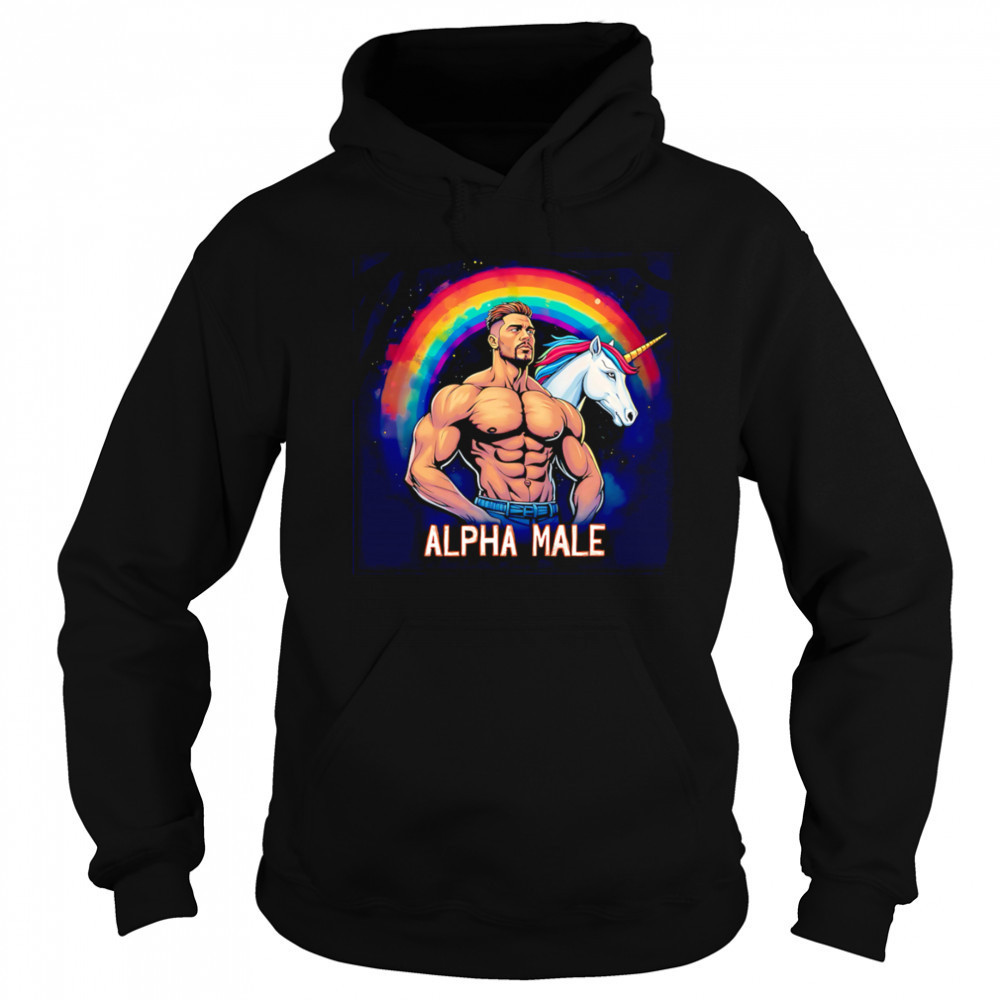 Gay alpha male pride shirt Sweatshirt
