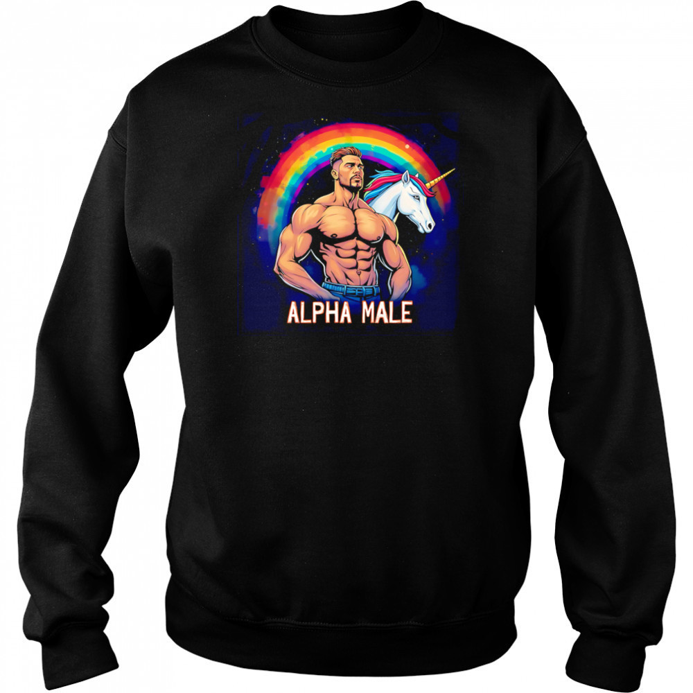 Gay alpha male pride shirt Hoodie