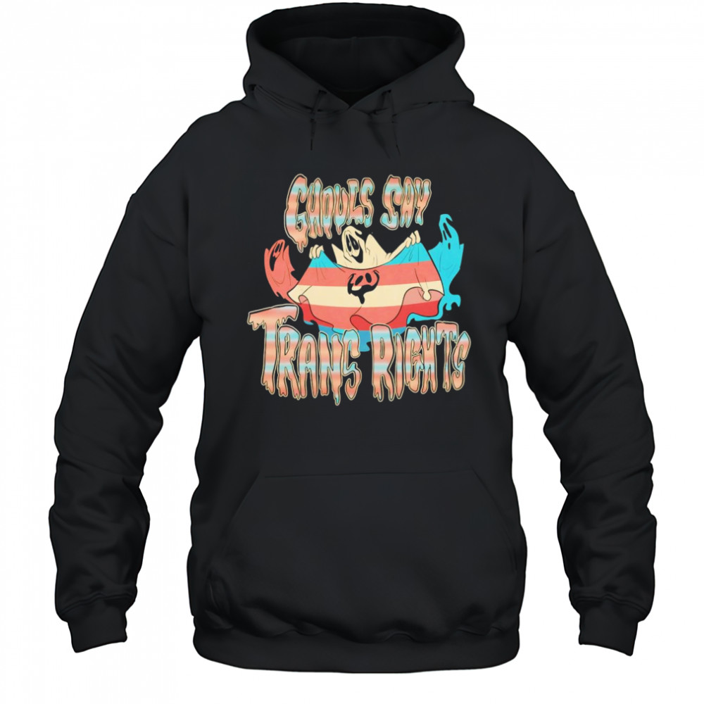 Ghouls say trans rights shirt Hoodie