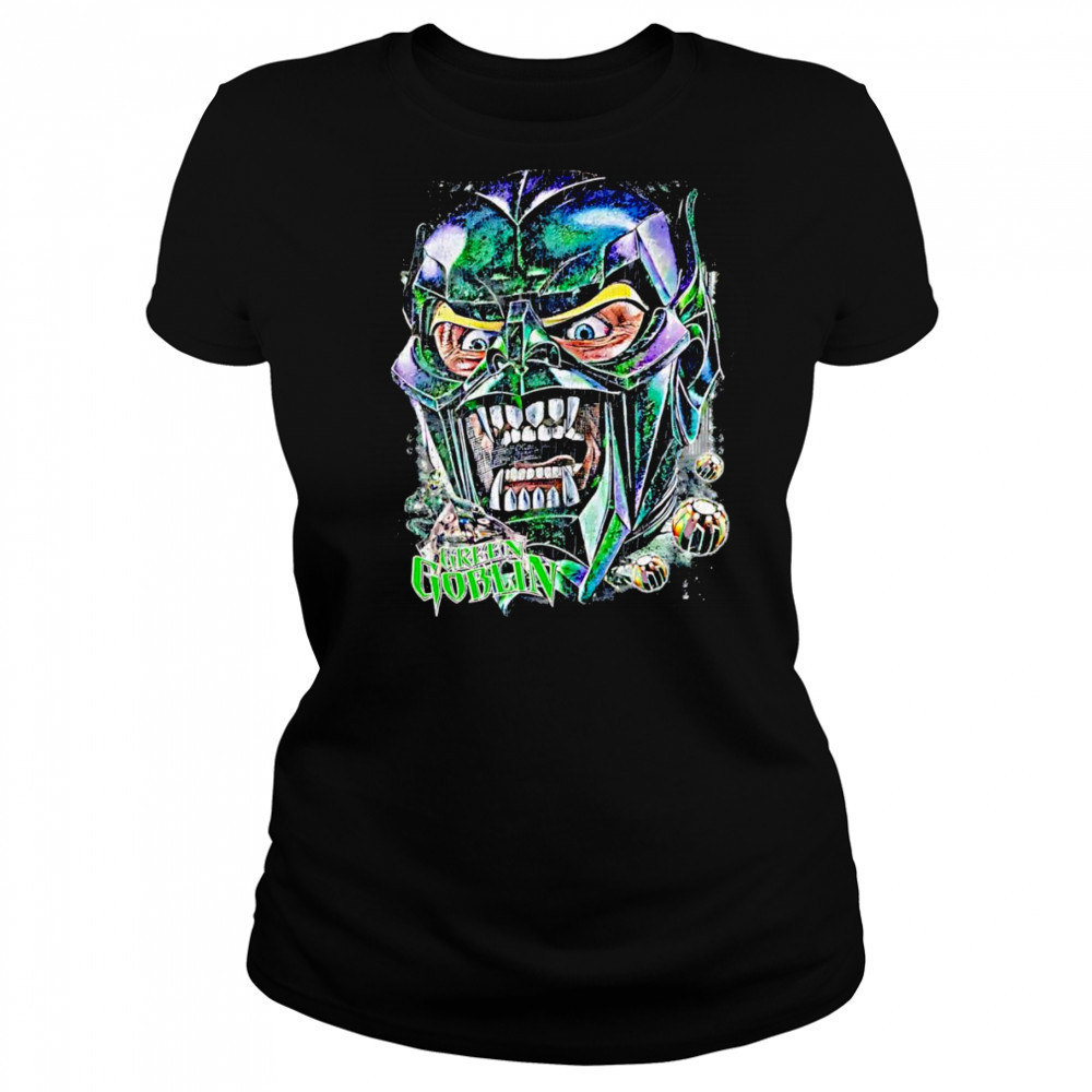 Green Goblin painting graphic shirt Women's T-shirt