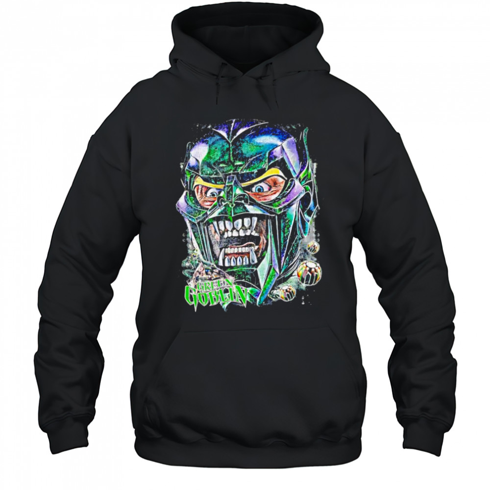 Green Goblin painting graphic shirt Hoodie