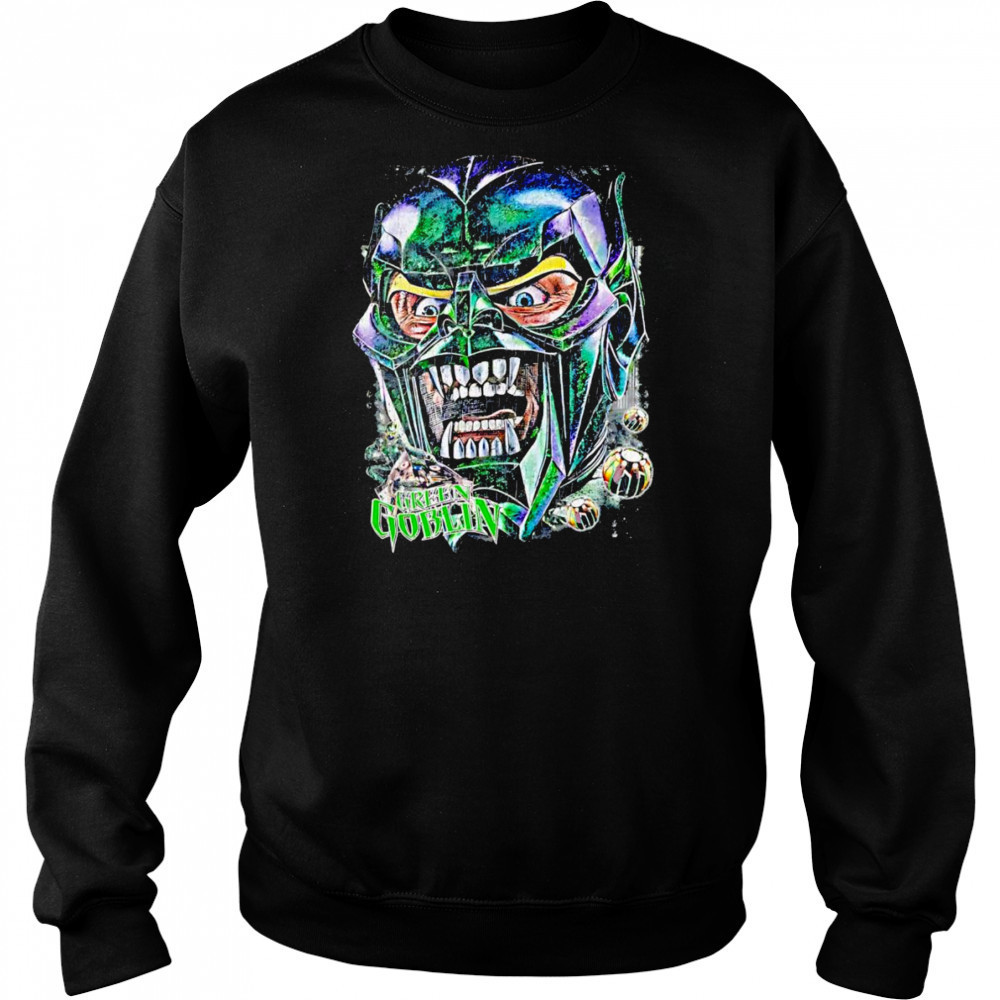 Green Goblin painting graphic shirt Hoodie