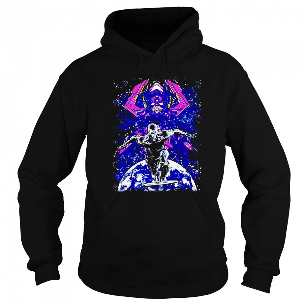 Harbinger of Doom Galactus and Silver Surfer shirt Sweatshirt
