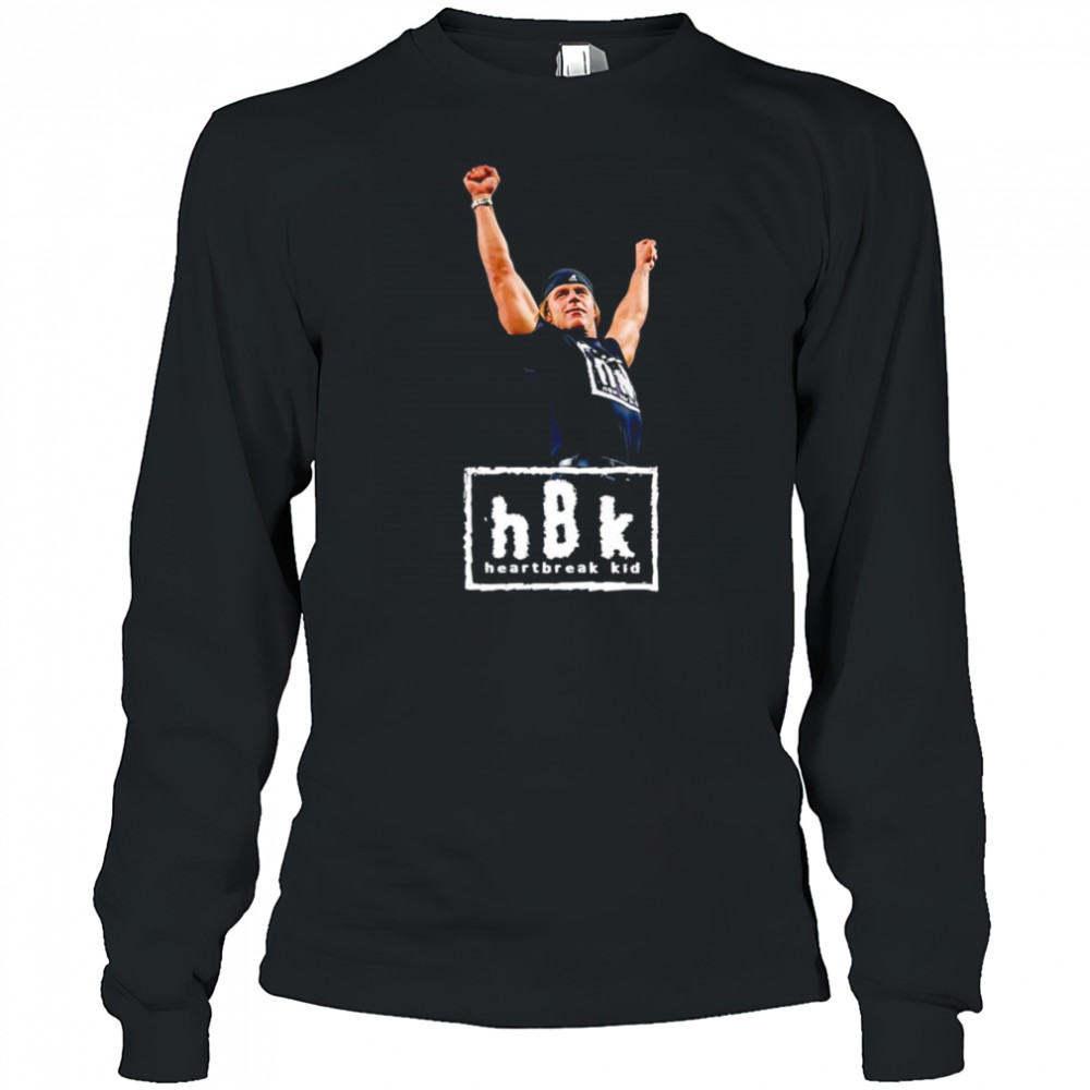 HBK NWO heartbreak kid shirt Long Sleeved