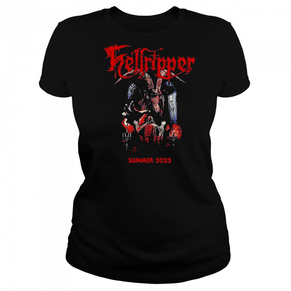 Hellripper Summer Tour 2025 Dates List Kicks Off In PL Mystic Festival On June 6 2025 shirt Women's T-shirt