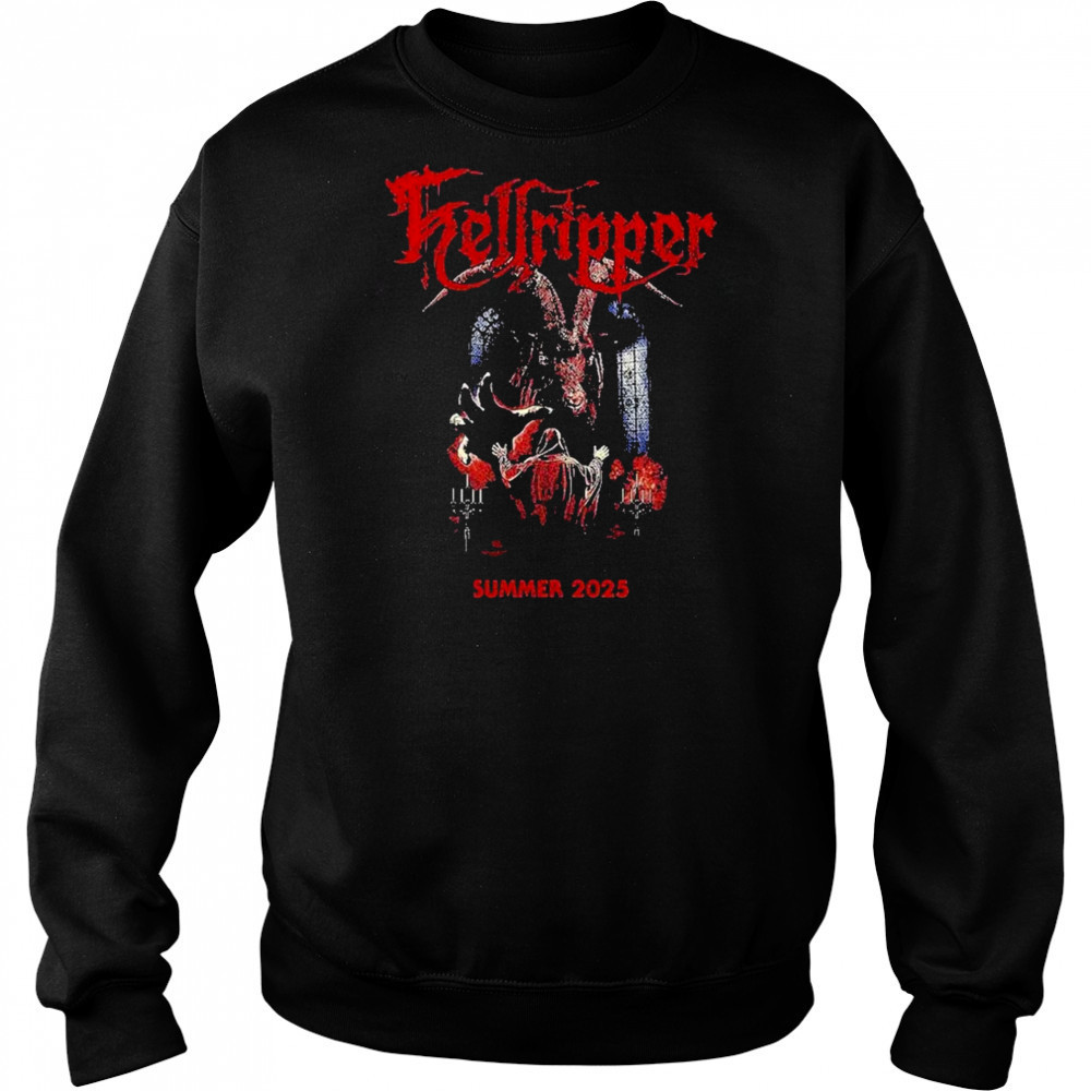 Hellripper Summer Tour 2025 Dates List Kicks Off In PL Mystic Festival On June 6 2025 shirt Hoodie