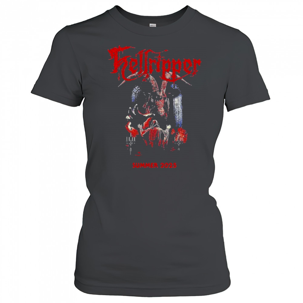 Hellripper Summer Tour 2025 Dates List Kicks Off In PL Mystic Festival On June 6 2025 shirt Women's T-shirt