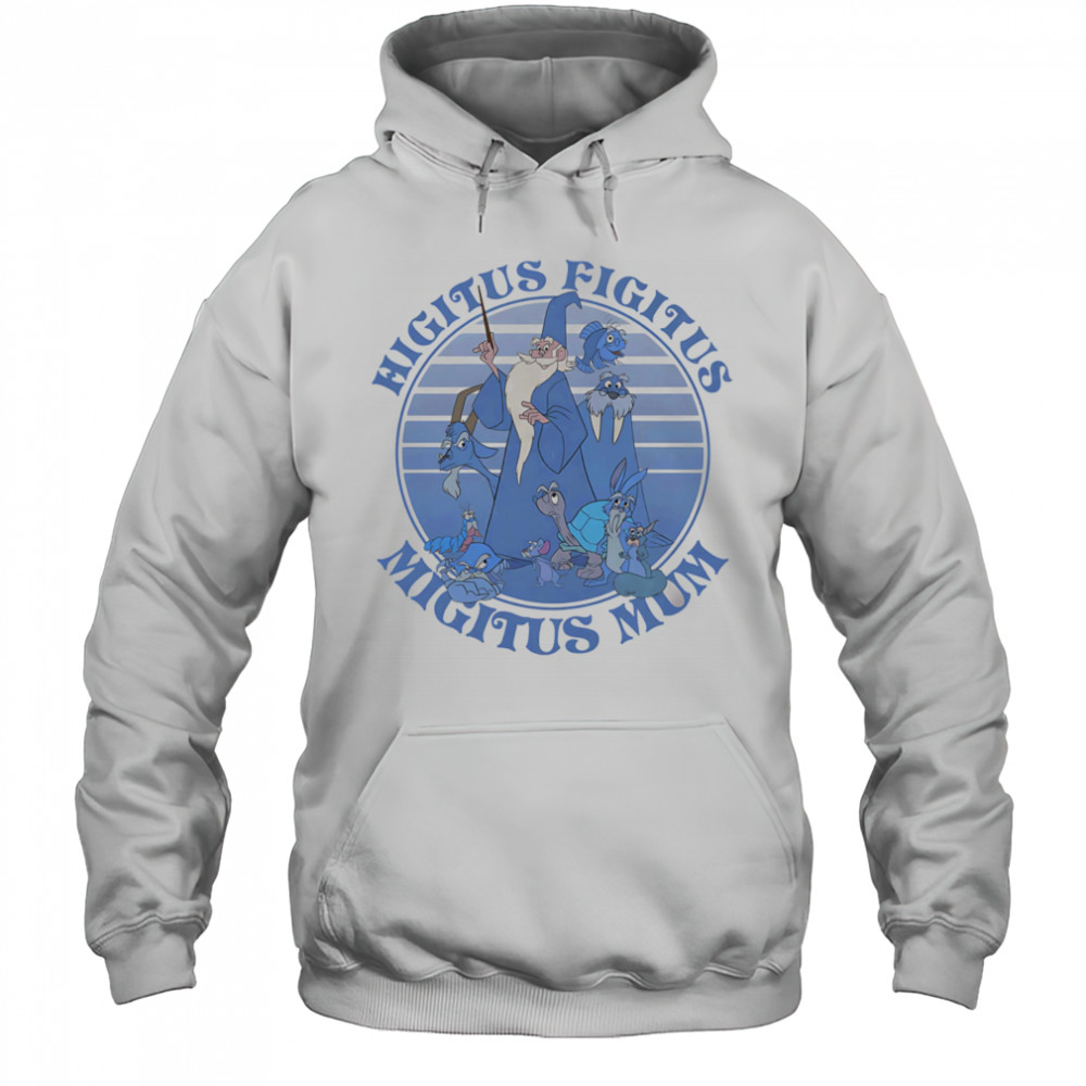 Higitus Figitus Migitus Mum Merlin retro shirt Hoodie