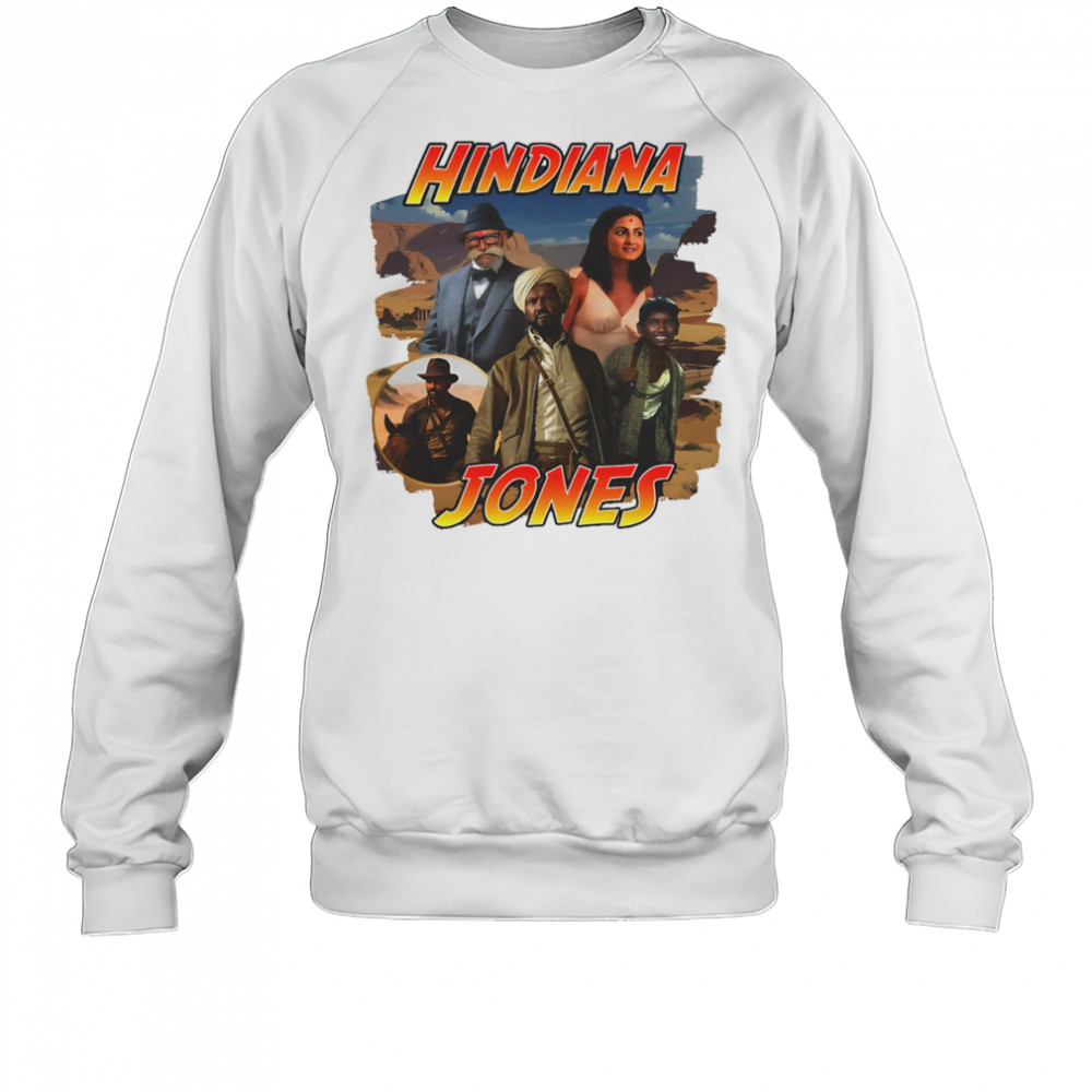 Hindiana Jones graphic shirt Sweatshirt