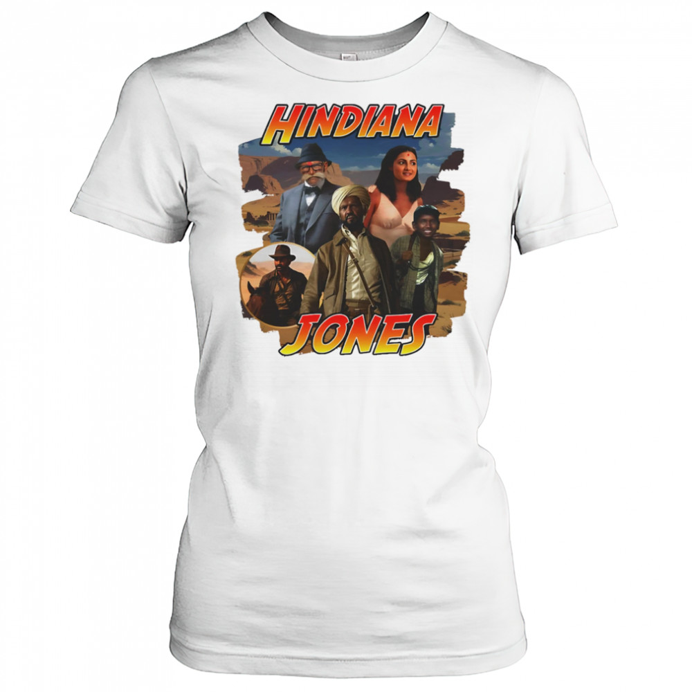 Hindiana Jones graphic shirt Women's T-shirt