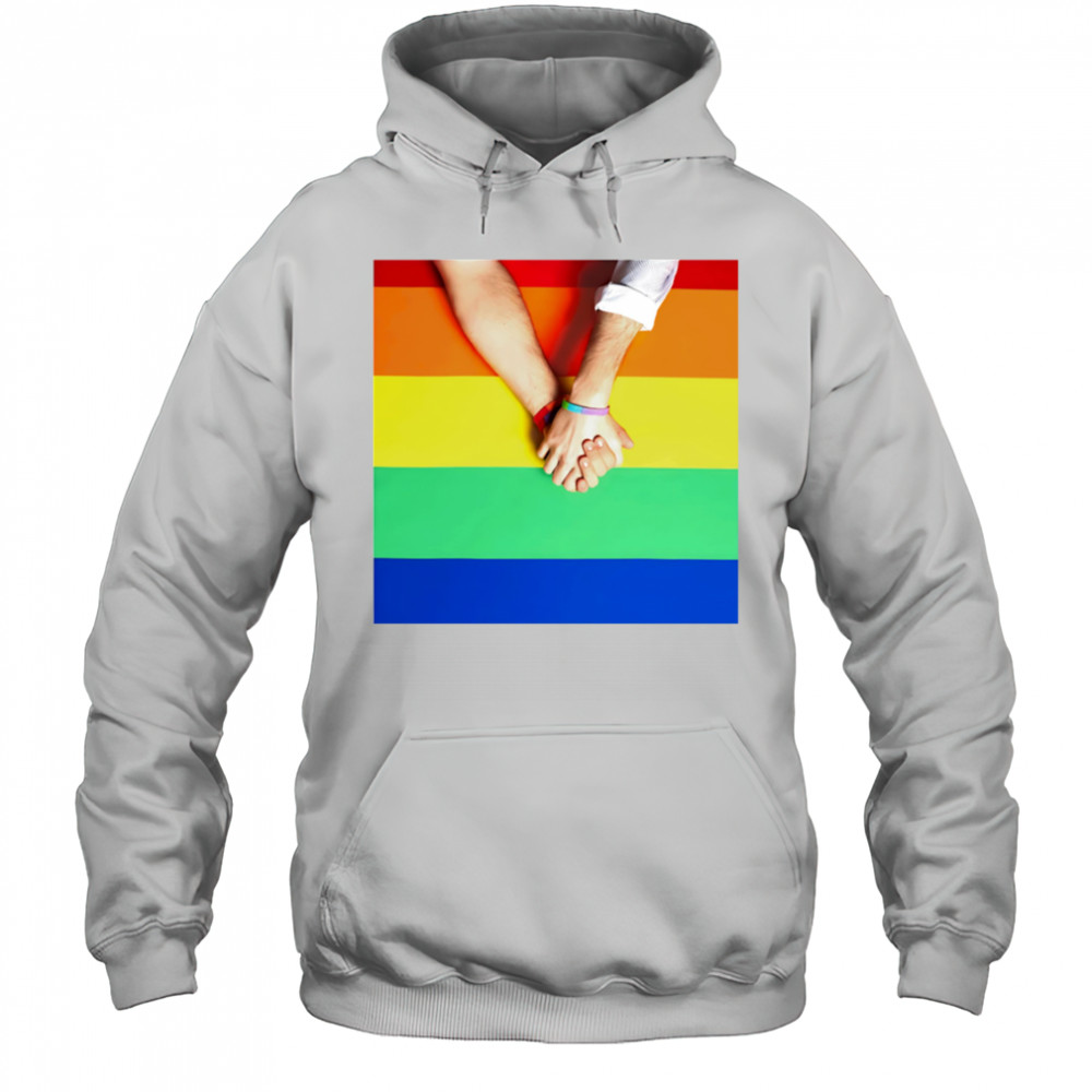 Holding onto pride shirt Hoodie