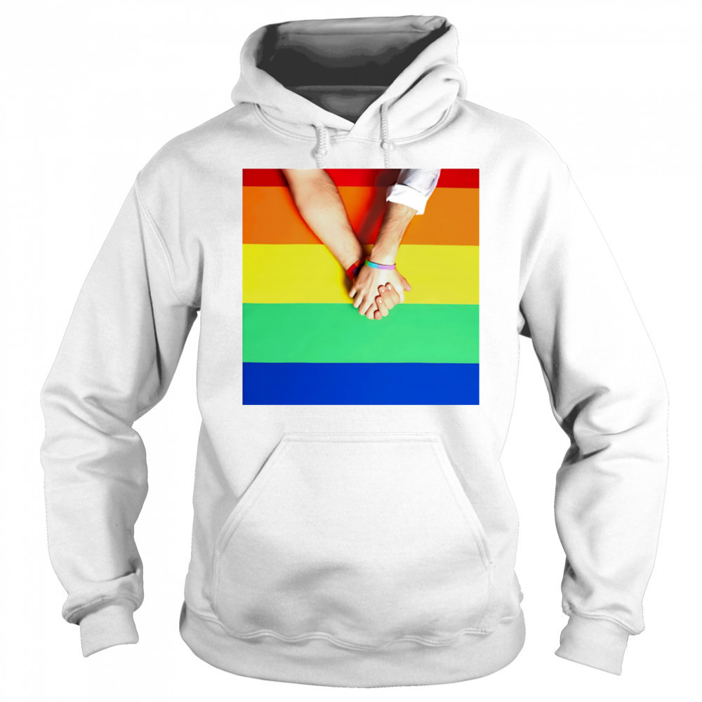 Holding onto pride shirt Sweatshirt