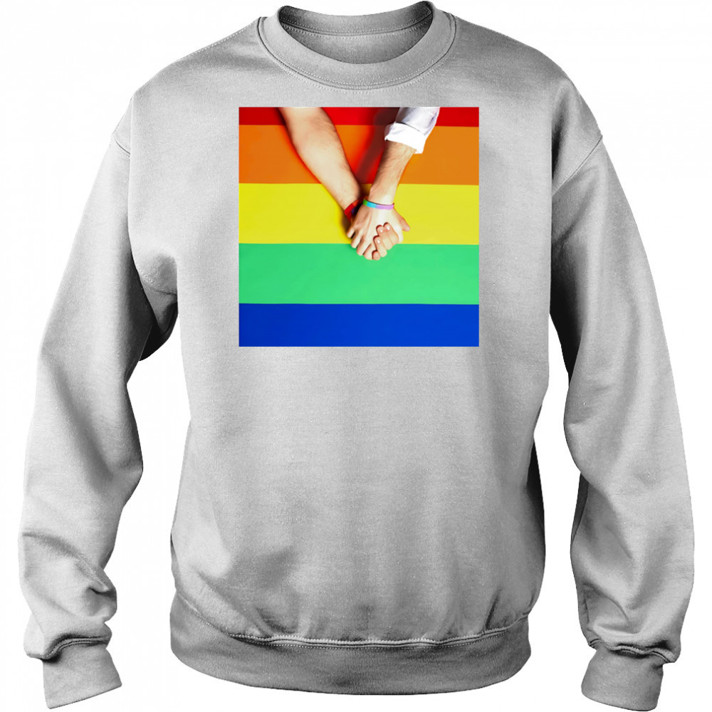 Holding onto pride shirt Hoodie