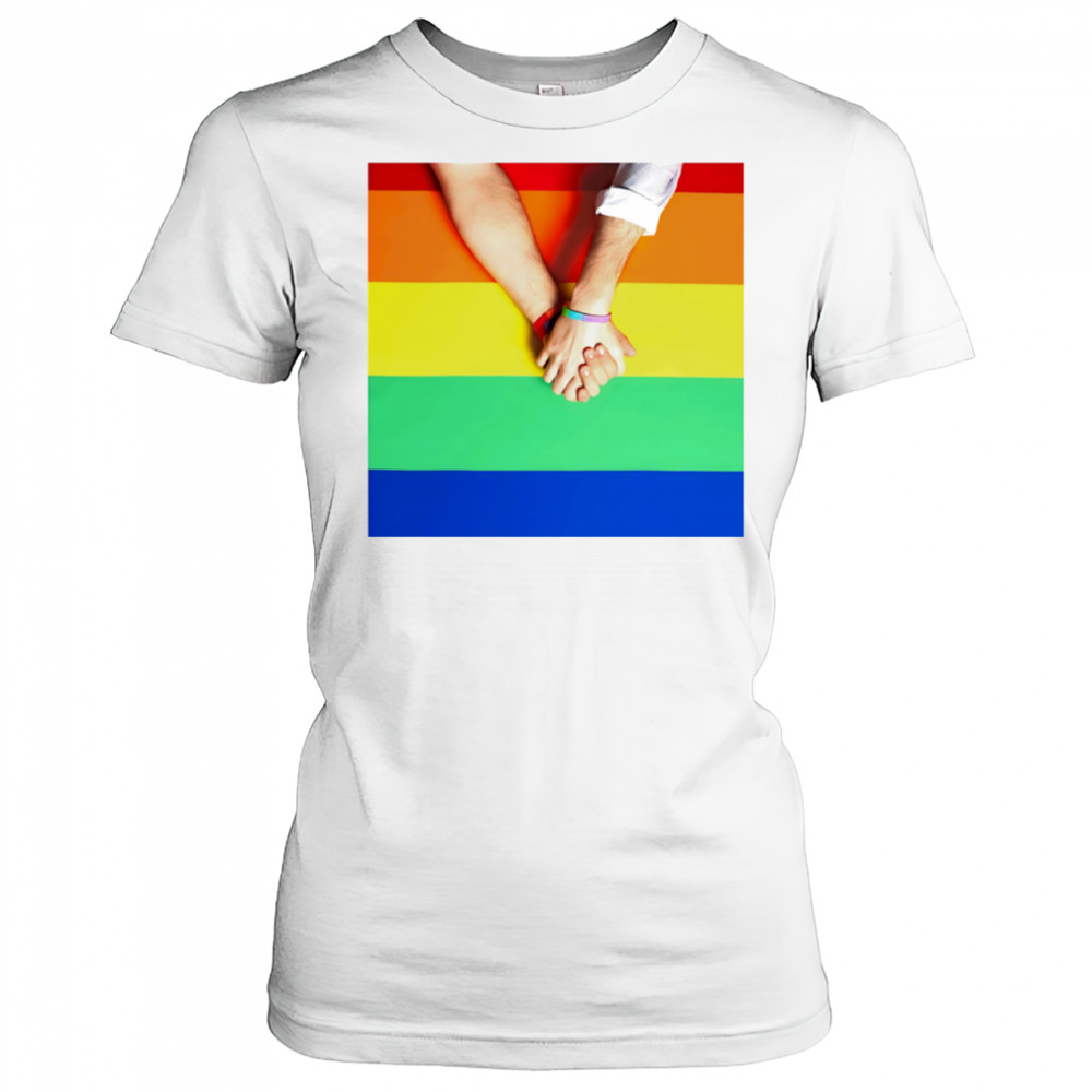 Holding onto pride shirt Women's T-shirt