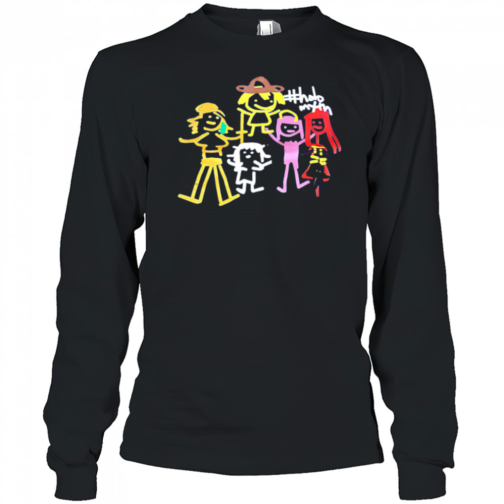 Hololive Myth Head Empty No Thoughts shirt Long Sleeved