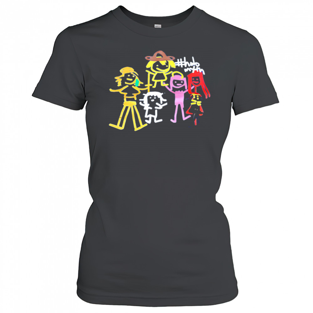 Hololive Myth Head Empty No Thoughts shirt Women's T-shirt