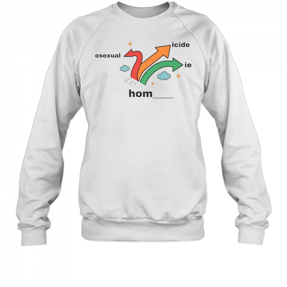 Homosexual homicide homie shirt Sweatshirt