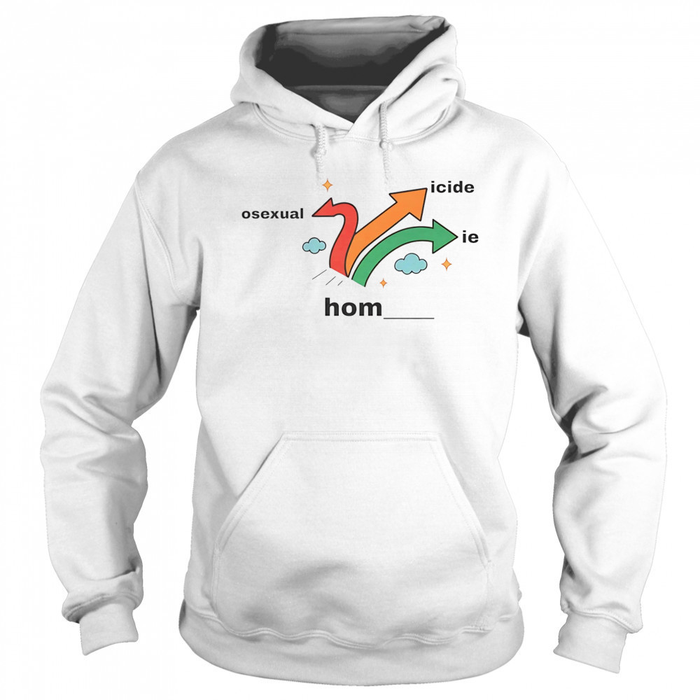 Homosexual homicide homie shirt Sweatshirt