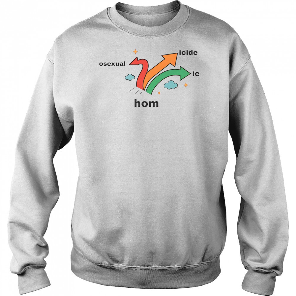 Homosexual homicide homie shirt Hoodie