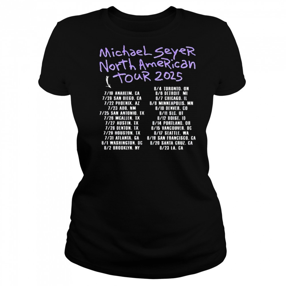 I’m With Michael Seyer Fan North American Tour 2025 Shirt Women's T-shirt