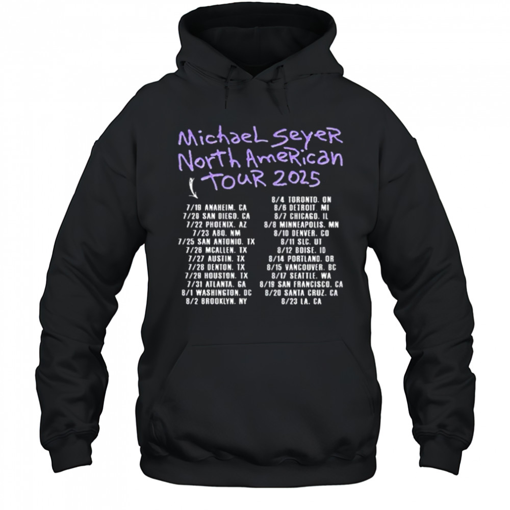 I’m With Michael Seyer Fan North American Tour 2025 Shirt Hoodie