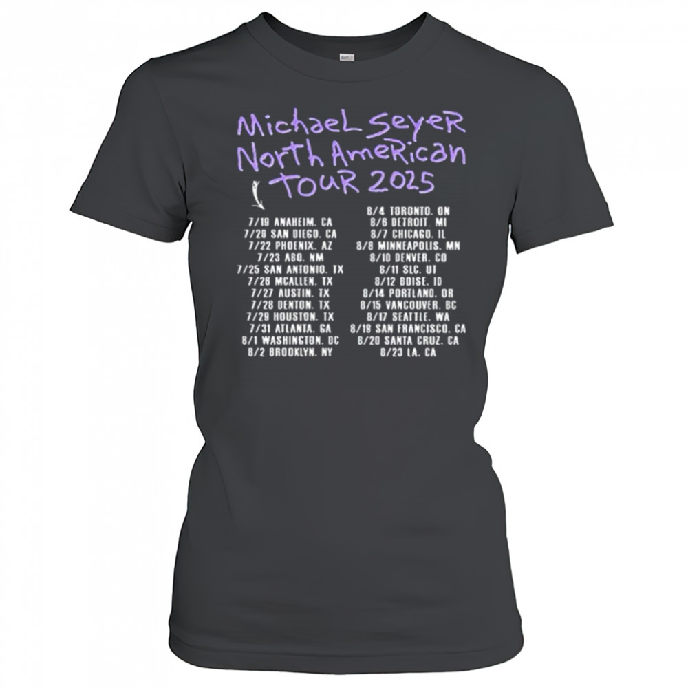 I’m With Michael Seyer Fan North American Tour 2025 Shirt Women's T-shirt