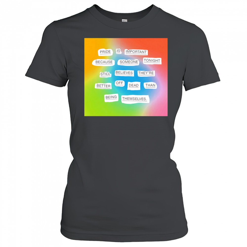 Importance of pride shirt Women's T-shirt