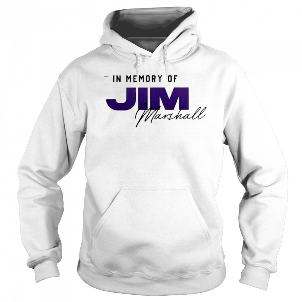 In Memory Of Jim Marshall X Minnesota Vikings 2025 shirt Sweatshirt