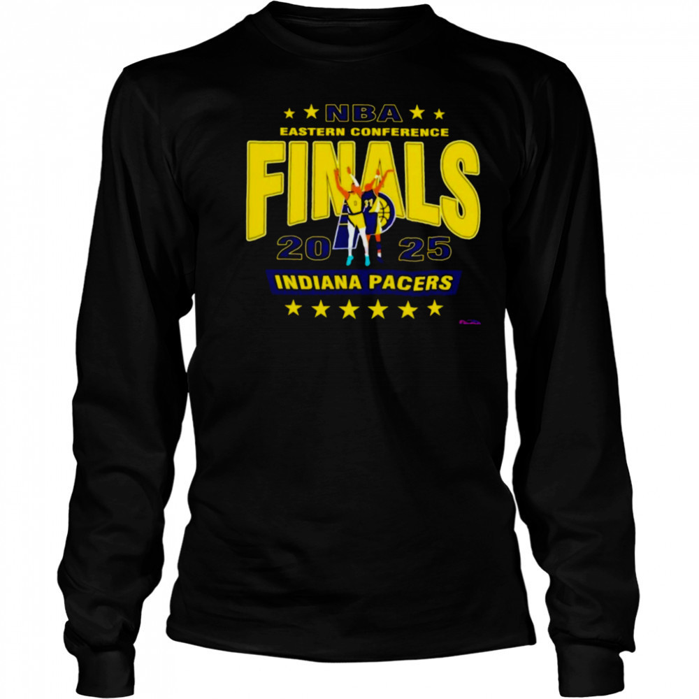 Indiana Pacers 2025 Nba Eastern Conference Finals Champions shirt Long Sleeved