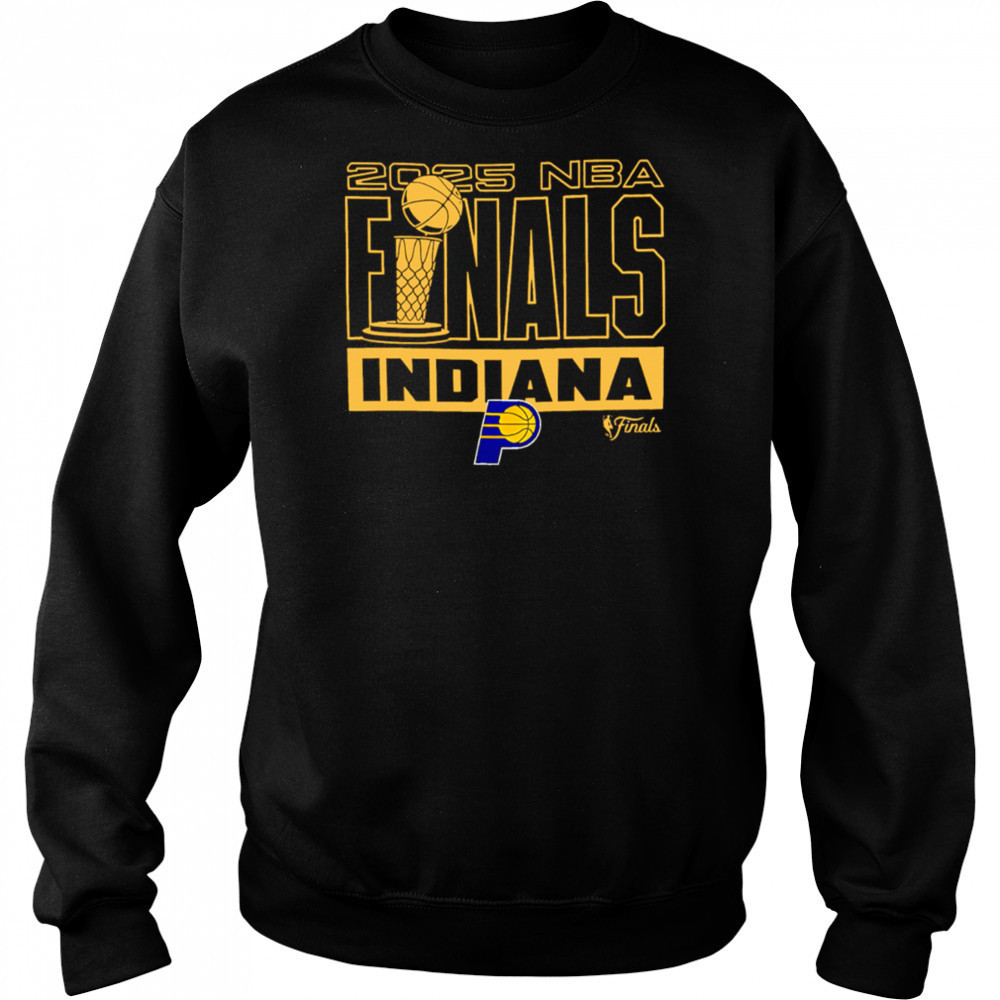 Indiana pacers 2025 NBA finals trophy shirt Hoodie