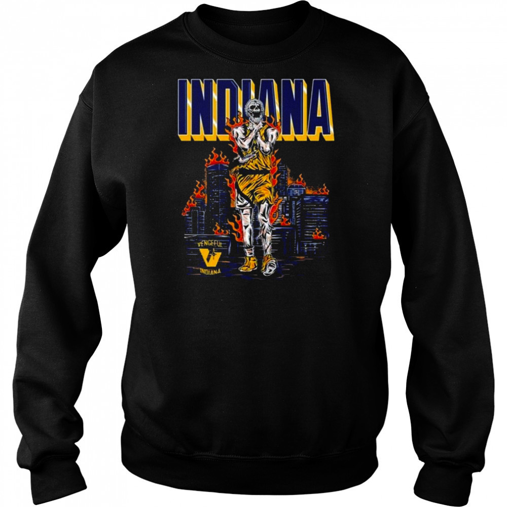 Indiana Pacers Collection X Vengeful 2025 Shirt Hoodie