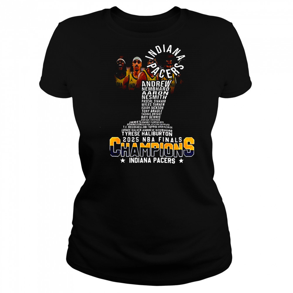 Indiana Pacers NBA Basketball 2025 NBA Finals Champions shirt Women's T-shirt