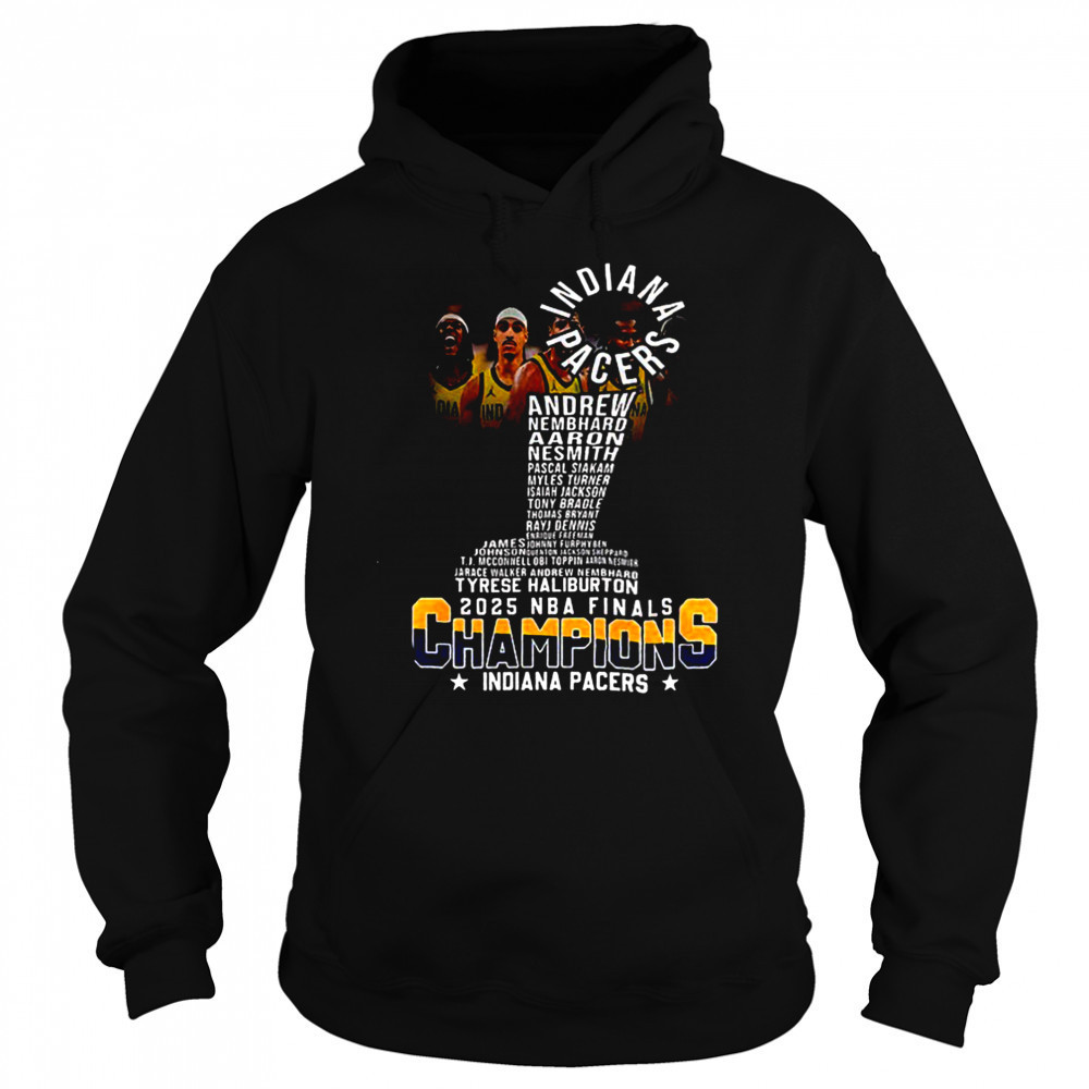 Indiana Pacers NBA Basketball 2025 NBA Finals Champions shirt Sweatshirt