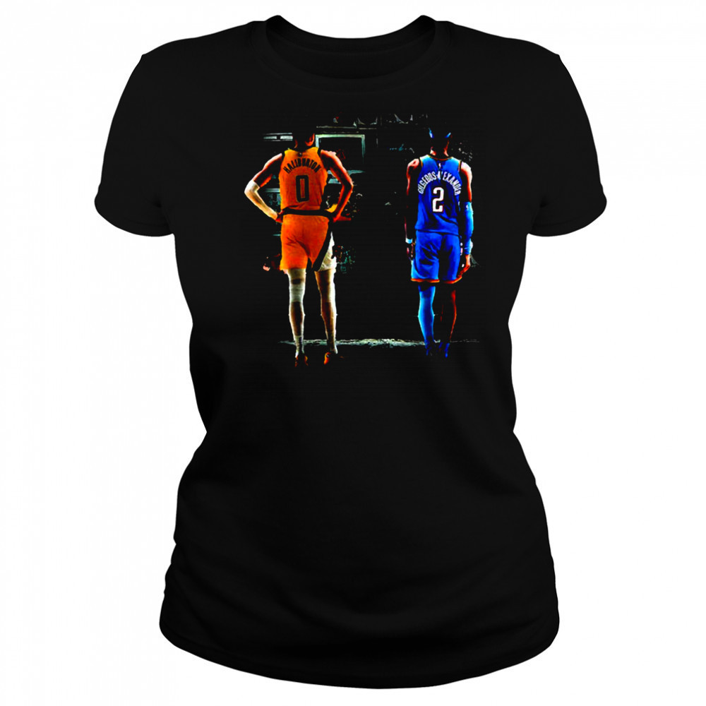 Indiana Pacers Vs Oklahoma City Thunder Goats Haliburton vs SGA NBA Finals shirt Women's T-shirt