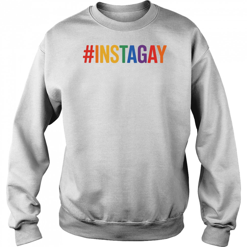#INSTAGAY pride shirt Hoodie