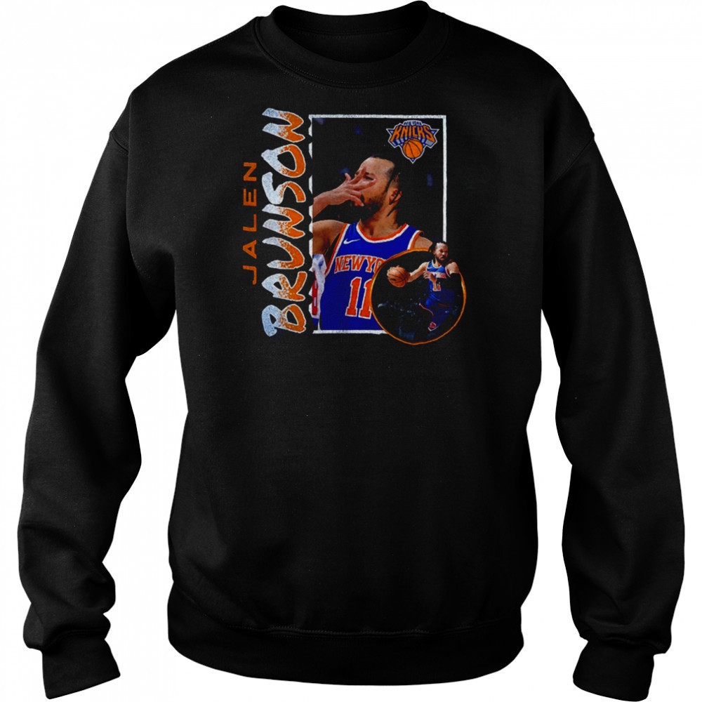 Jalen Brunson New York Knicks ’90s Player shirt Hoodie