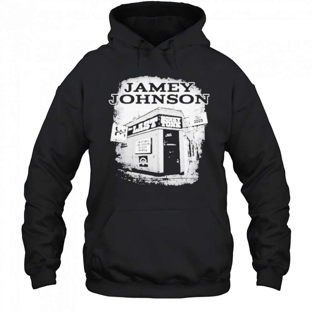 Jamey Johnson Last Honky Tonk Tour 2025 Cities List Black Two shirt Hoodie