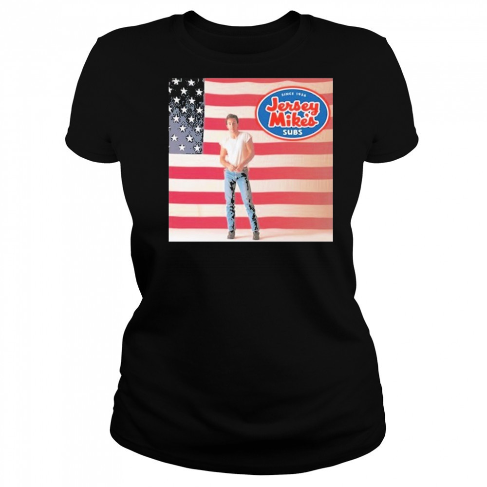 Jersey Mike’s Subs Since 1956 American Flag T-shirt Women's T-shirt