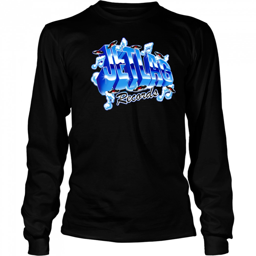 Jetlag Records design shirt Long Sleeved