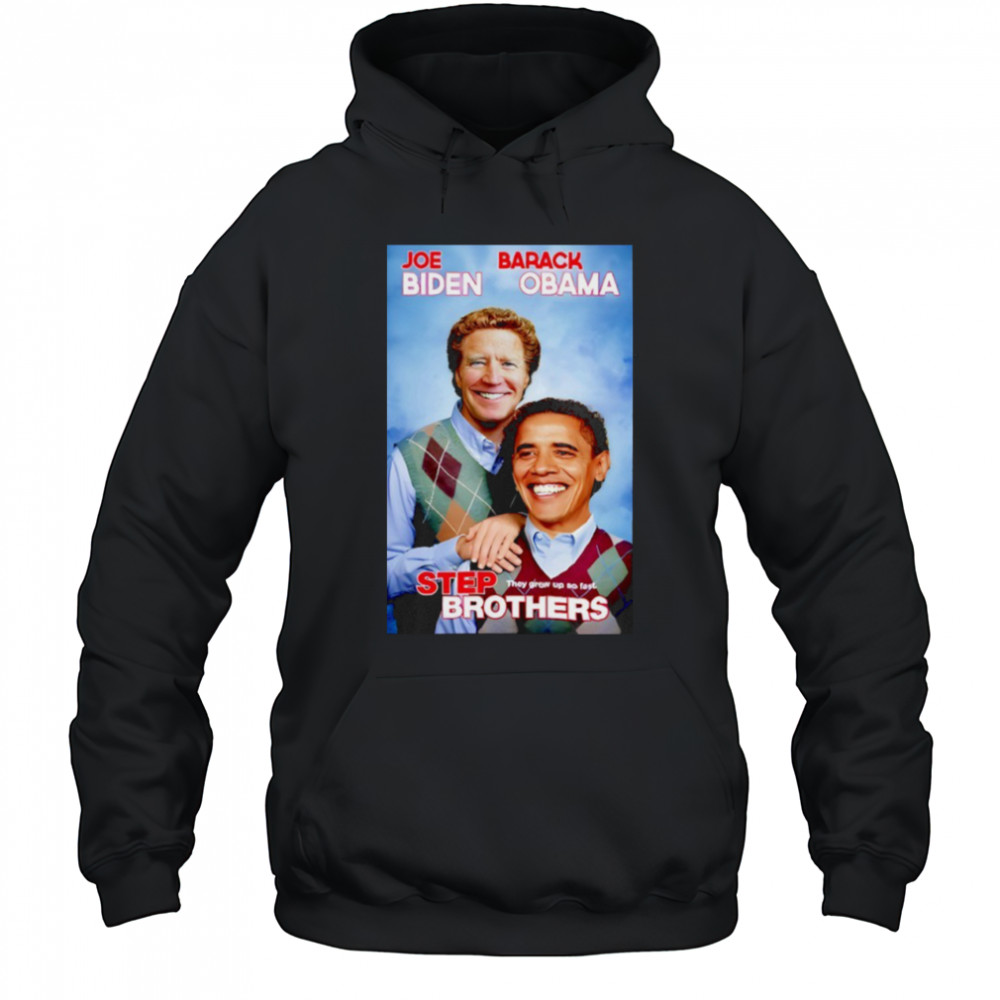 Joe Biden and Barack Obama Step Brothers 2025 shirt Hoodie