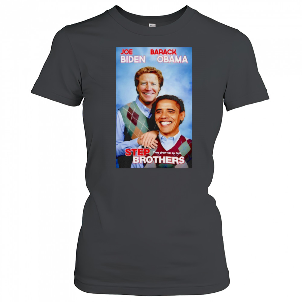 Joe Biden and Barack Obama Step Brothers 2025 shirt Women's T-shirt