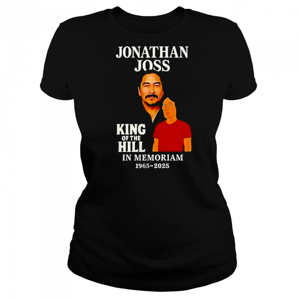 Jonathan Joss King Of The Hill In Memoriam 1965 2025 Shirt Women's T-shirt