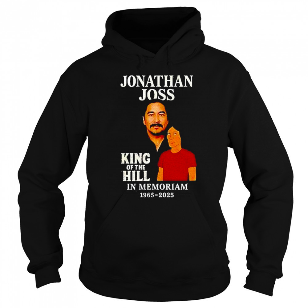 Jonathan Joss King Of The Hill In Memoriam 1965 2025 Shirt Sweatshirt