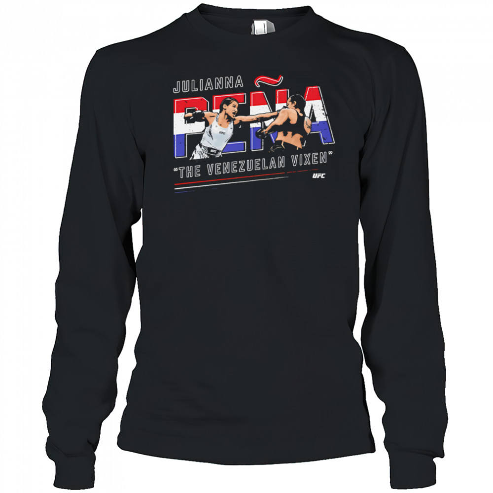 Julianna Pena the venezuelan vixen retro shirt Long Sleeved