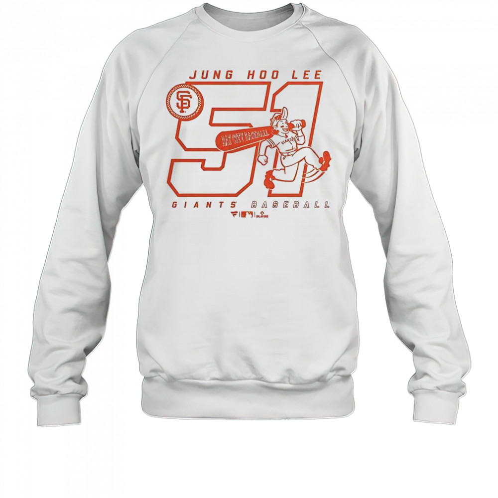Jung Hoo Lee 51 San Francisco Giants Bay City Baseball T-Shirt Sweatshirt
