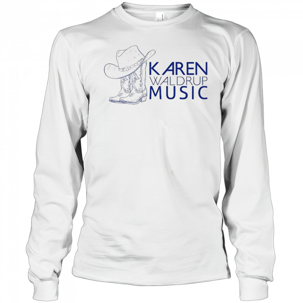 Karen Waldrup Music 2025 Boots shirt Long Sleeved