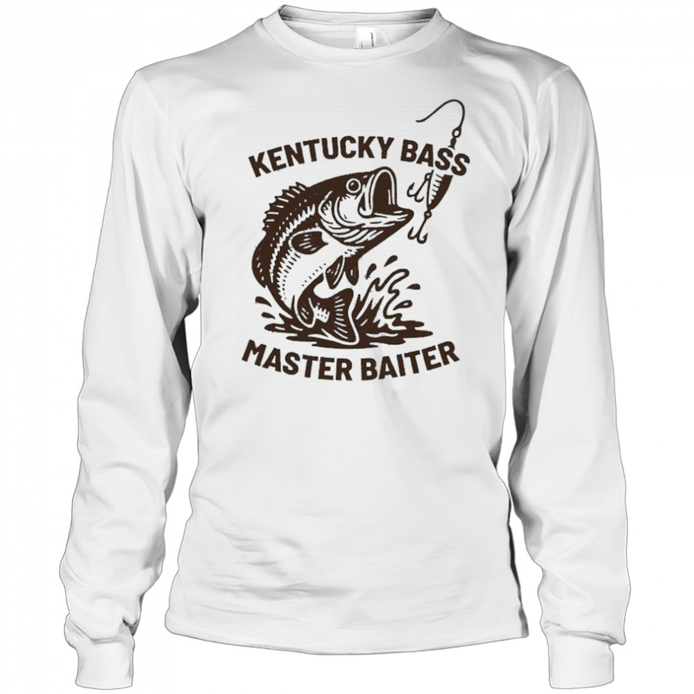 Kentucky Bass Master Baiter Fishing T-Shirt Long Sleeved